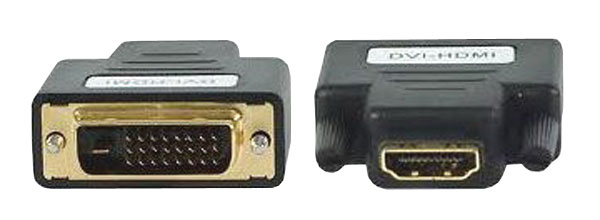 Redukcia HDMI(A) zdierka-DVI-D konektor