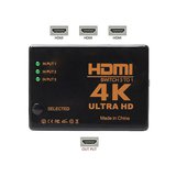 Prepínač 3x HDMI - 1x HDMI HADEX UH-301