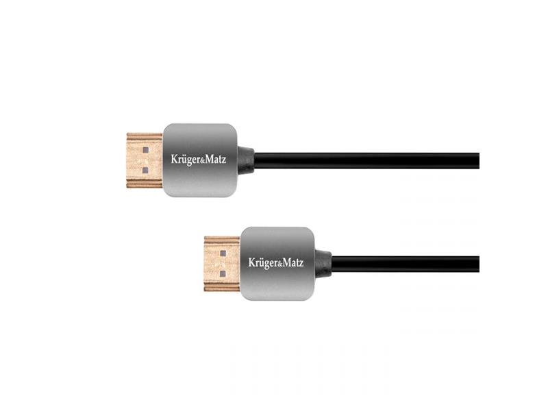 Kábel KRUGER & MATZ KM0329 HDMI 4K 1,8m