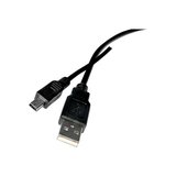 Kábel TIPA USB 2.0 A/Mini USB 1,8m čierny