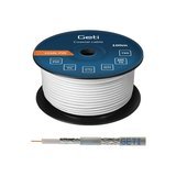Koaxiálny kábel Geti 125AL PVC (100m cievka)