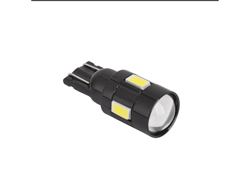 Autožiarovka LED (Canbus) T10 6SMD 5730 12V biela, blister 2ks