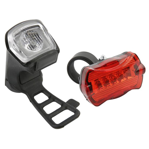 Obrázok Svietidlo na bicykel, BiCycleLight 0502070, 350mAh, USB + zadné svetlo 2AA