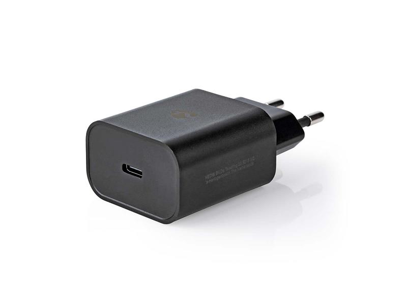 Obrázok Nedis Nedis WCPD30W102BK - Nabíjací adaptér USB-C Power Delivery 30W/230V čierna NE0323