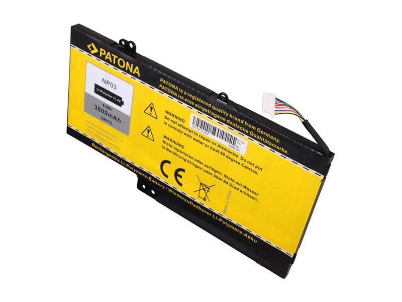 Obrázok PATONA pro ntb HP Pavilion 13 3800mAh Li-Pol 11, 4V NP03XL (PT2491)