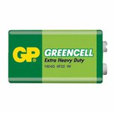 Batéria 6F22 (9V) Zn-Cl GP Greencell (fólia)