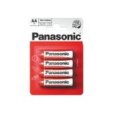 Batéria AA (R6) Zn-Cl PANASONIC Red 4ks / blister
