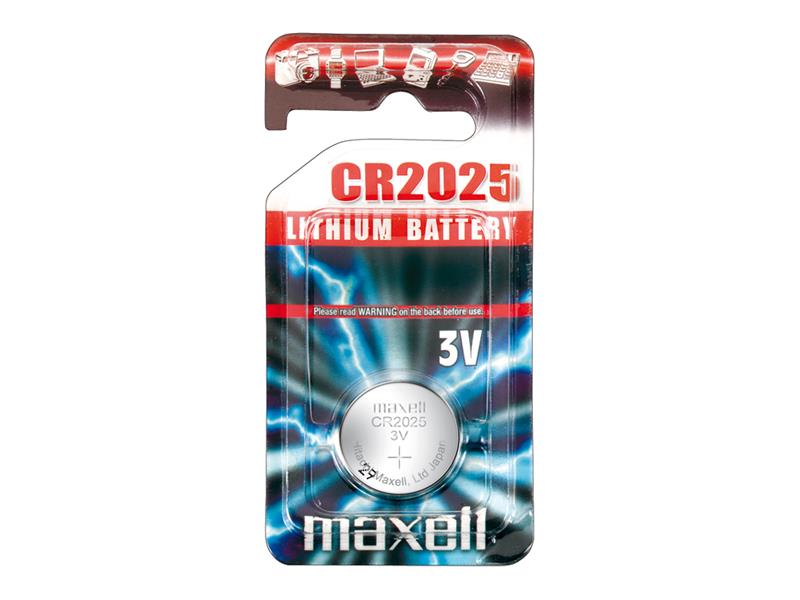 Obrázok Maxell CR 2025 LITH. MINCOVÁ batéria 3V