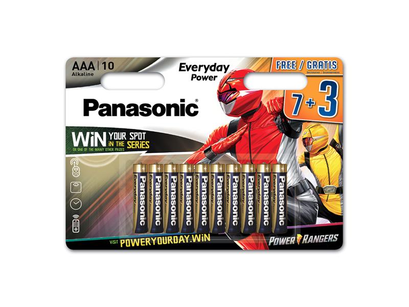 Batérie AAA (R03) alkalická PANASONIC Everyday Power 10BP
