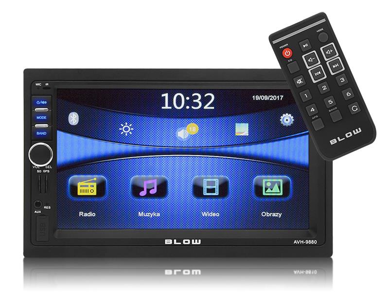 Obrázok Autorádio - MP3 / USB / SD / MMC / FM / GPS / BLUETOOTH BLOW AVH-9880