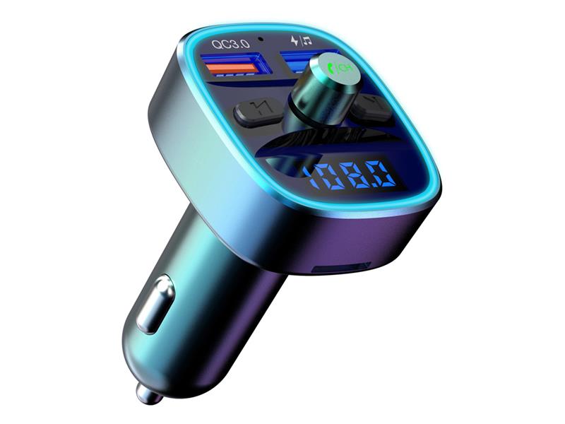 Obrázok FM Transmitter Sencor SWM 4848 BT - MP3 / USB / SD / LCD / Bluetooth / Handsfree / QC3.0 rýchlonabíjačka