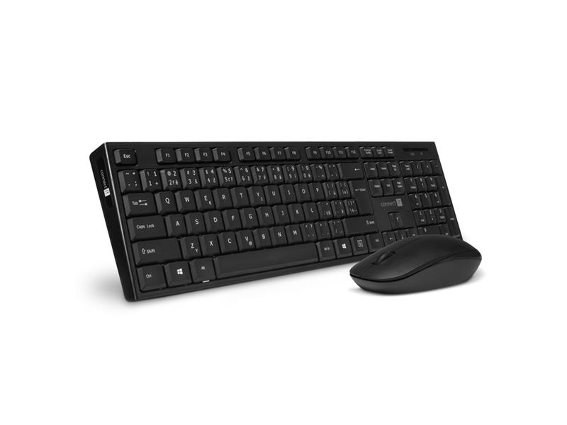 Set klávesnice a myši CONNECT IT CKM-7500-SK bezdrôtová čierna CZ+SK layout