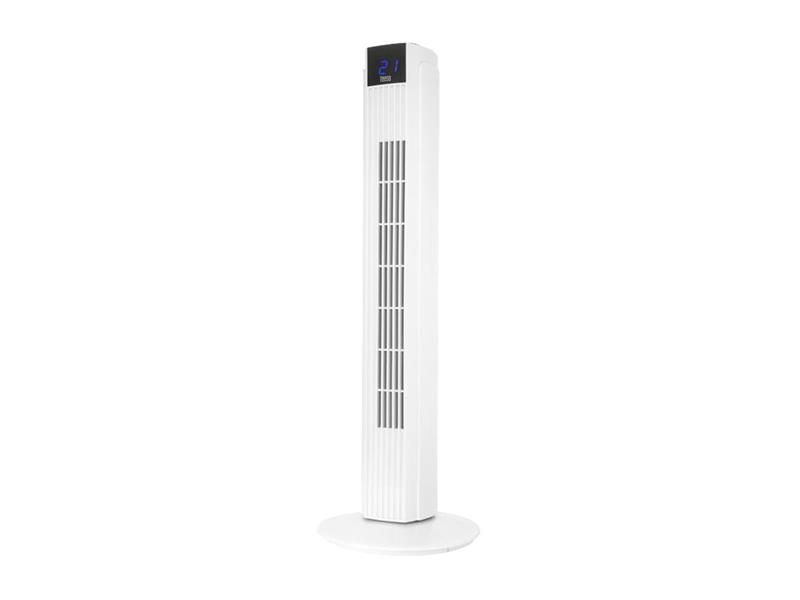 Obrázok Stĺpový ventilátor s diaľkovým ovládaním - 50W / 80cm / biely TEESA TSA8033