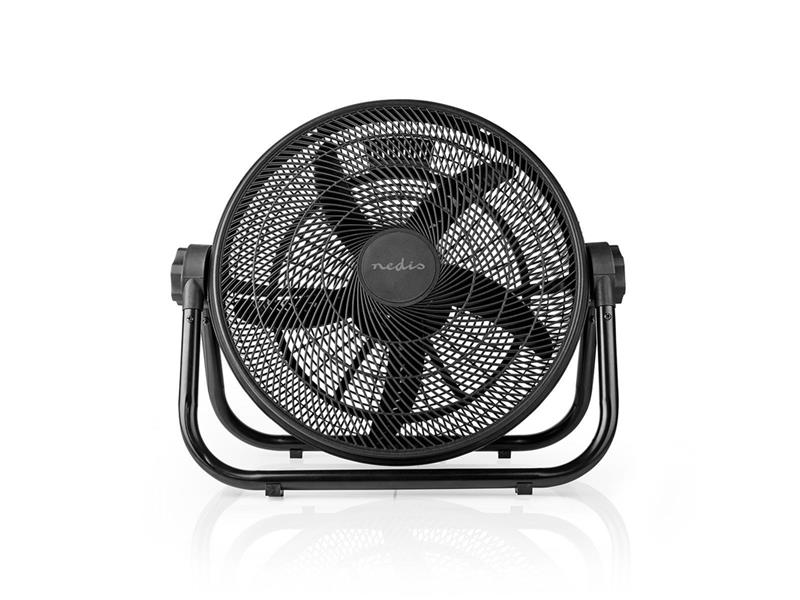 Obrázok Stolový ventilátor - 100W / 3 rýchlosti / XL vrtule NEDIS FNXL10CBK50 (Ø50cm)