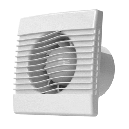 Obrázok HACO - Ventilátor Axiální  stěnový AV BASIC 100 H s čidlem vlhkosti + časový spínač (HC0907)