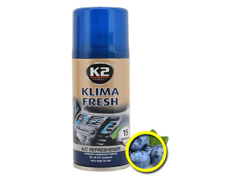 Obrázok K2 Osviežovač KLIMA FRESH 150 ml BLUEBERRY