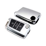 Obal na kľúče Škoda Octavia III od roku 2012 Silver Premium Obal na kľúče Škoda Octavia III od roku 2012 Silver Premium