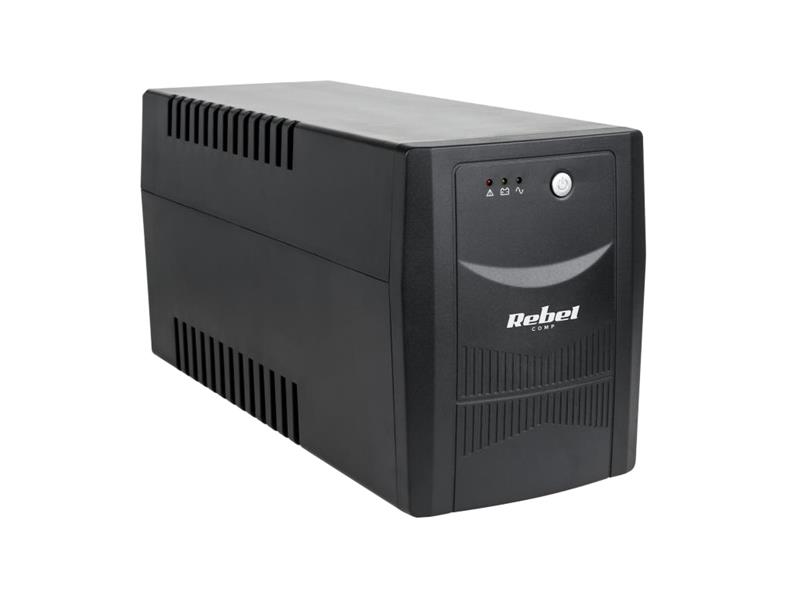 Obrázok Záložný zdroj - UPS 1500VA / 900W / DC štart REBEL KOM0554 1500VA