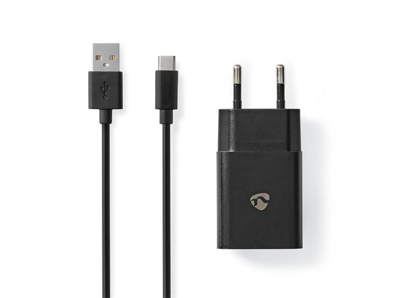 Obrázok Sieťová nabíjačka - USB-C NEDIS WCHAC242ABK