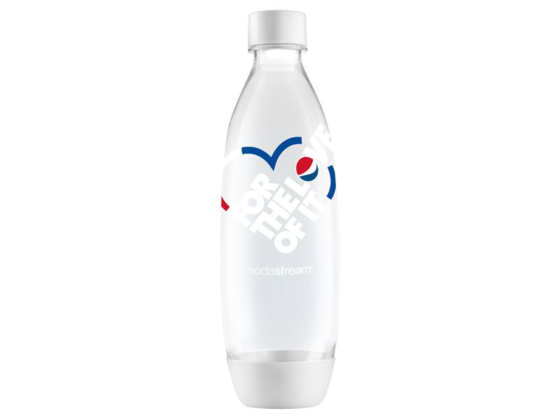 Obrázok Fľaša fuse 1l pepsi love biela SODASTREA