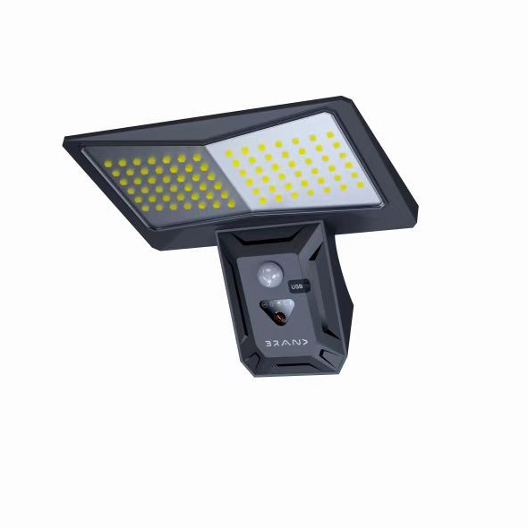 Obrázok Immax Immax 08482L - LED Solárne nástenné svietidlo so senzorom LED/4W/5,5V IP65 antracit IM1109