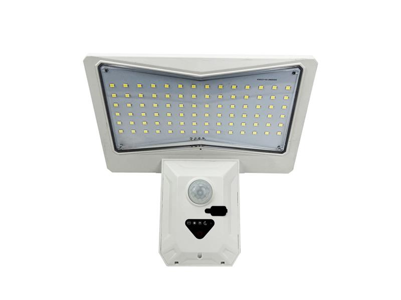 Obrázok Immax Immax 08483L - LED Solárne nástenné svietidlo so senzorom LED/4W/5,5V IP65 biela IM1110