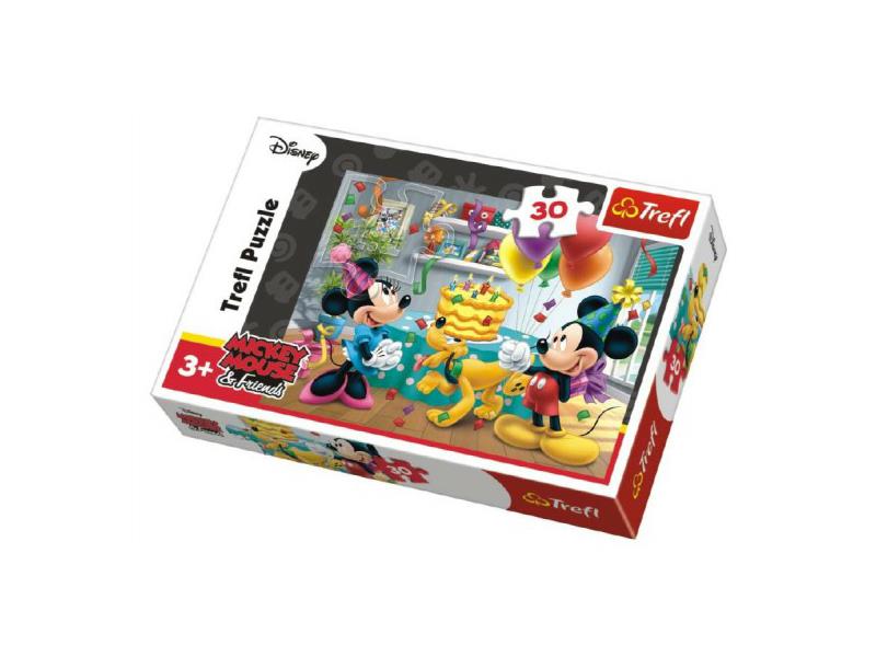 Obrázok Puzzle pro děti TREFL 30 dílků - Mickey Mouse: Oslava