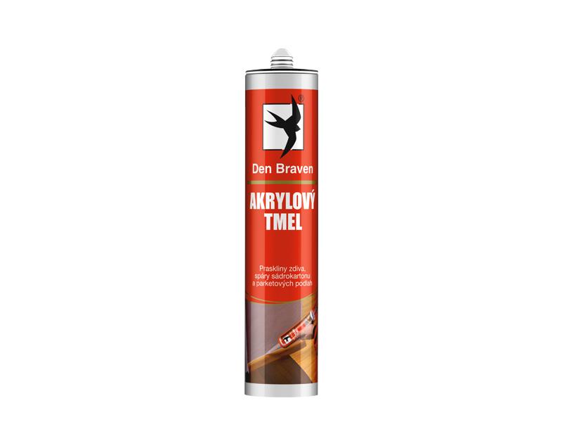 Obrázok Den Braven Farebný akrylový tmel Den Braven - šedá - 310 ml