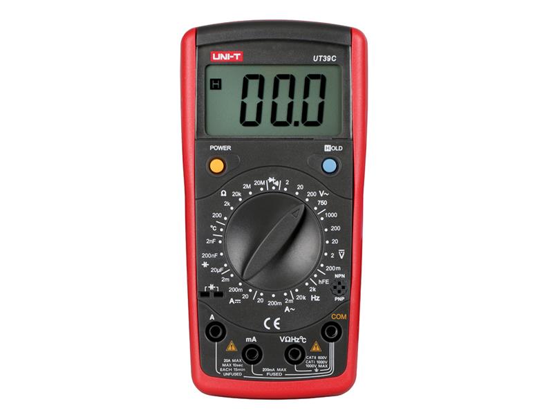 Obrázok Merací prístroj (multimeter) UT39C UNI-T