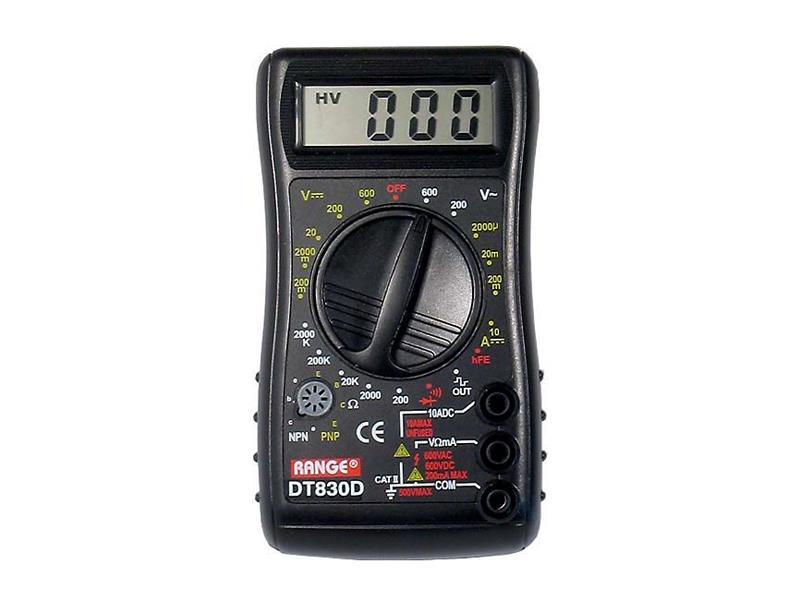 Obrázok Digitálny multimeter - DT830D RANGE