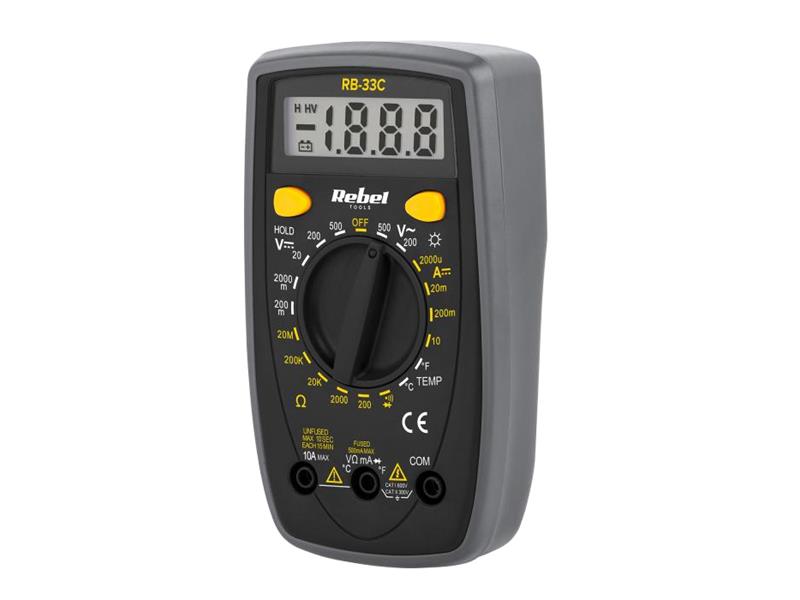 Obrázok Digitálny multimeter - REBEL RB-33C