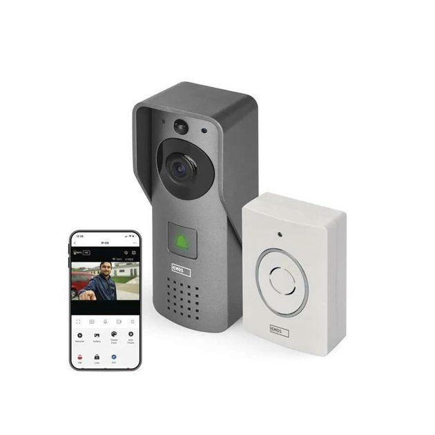 GoSmart domový bezdrôtový videozvonček EMOS H403 IP-09C s WiFi