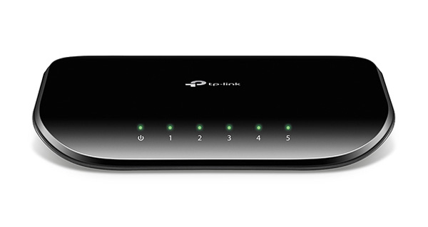 Obrázok TP-LINK, TL-SG1005D, mini switch, LAN, 10/100/1000Mbps, 5 portový