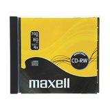 CD-RW 700MB MAXELL 4x 1PK JC Přepisovatelný