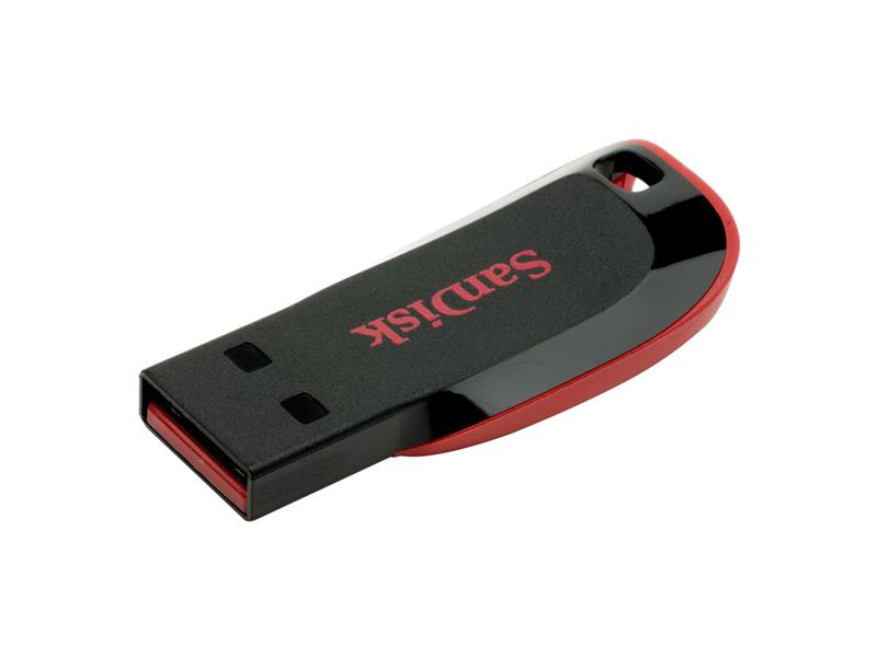 Flash disk SANDISK USB 32GB CRUZER BLADE čierno-červená
