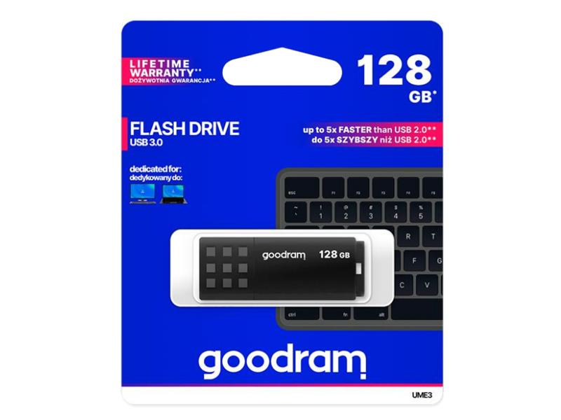 Flash disk GOODRAM USB 3.0 128GB čierna