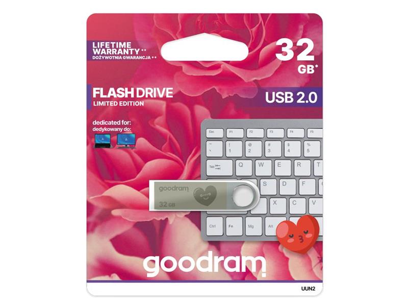 Flash disk GOODRAM USB 2.0 32GB UUN2